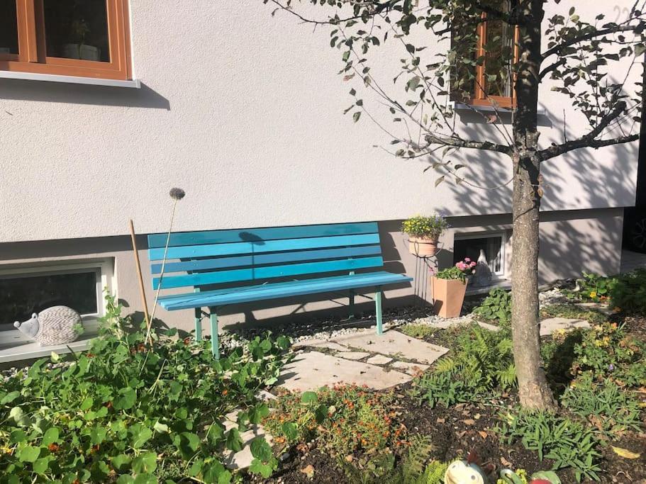 Gemuetliche Ferienwohnung Auf 2 Etagen Mit Dachterrasse Wangen im Allgaeu Bagian luar foto