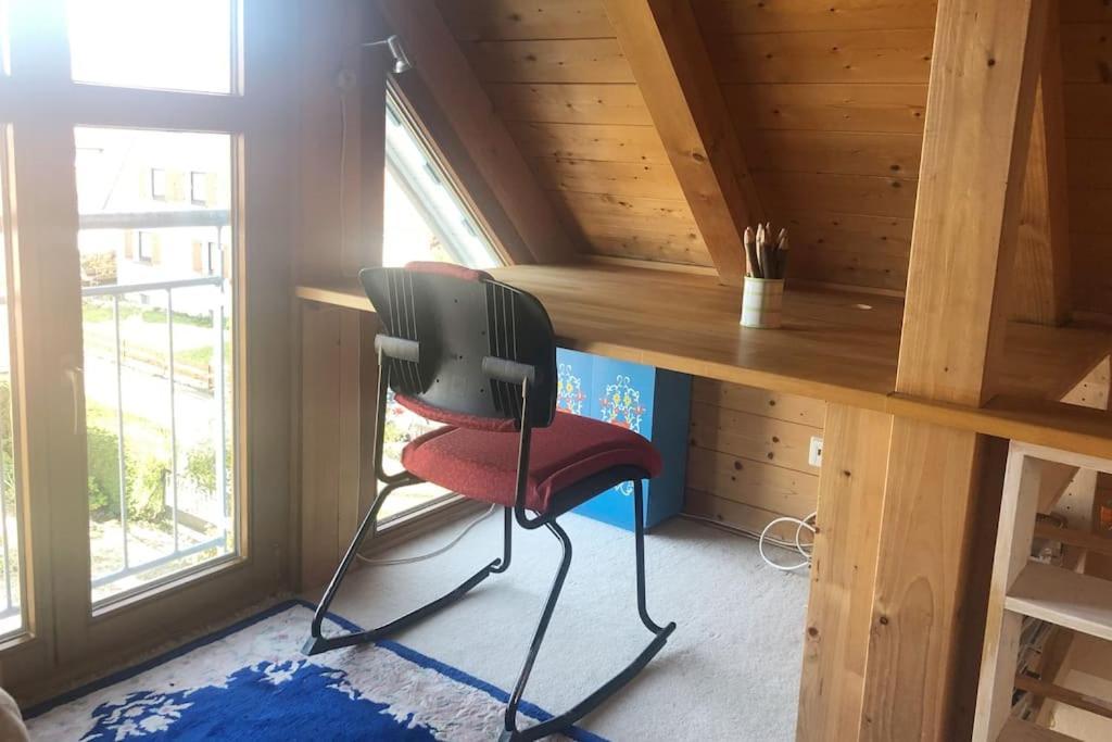 Gemuetliche Ferienwohnung Auf 2 Etagen Mit Dachterrasse Wangen im Allgaeu Bagian luar foto